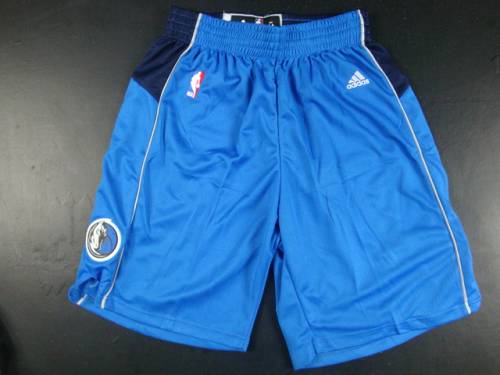 Dallas Mavericks Blue NBA Shorts - Click Image to Close