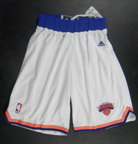 New York Knicks White New Shorts