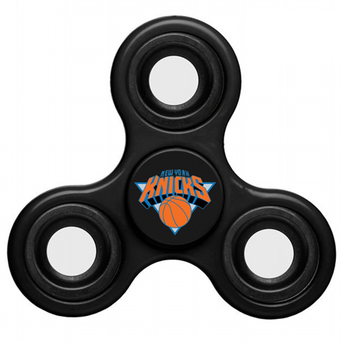 NBA New York Knicks 3 Way Fidget Spinner C85 - Black