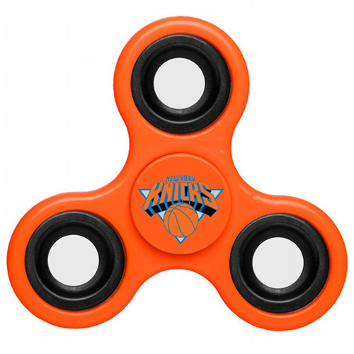 NBA New York Knicks 3 Way Fidget Spinner E85 - Orange