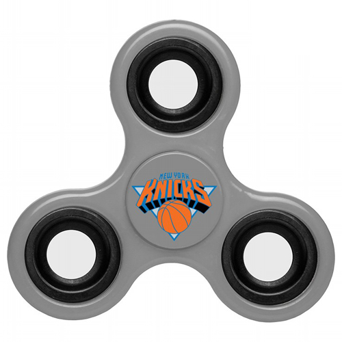 NBA New York Knicks 3 Way Fidget Spinner G85 - Gray