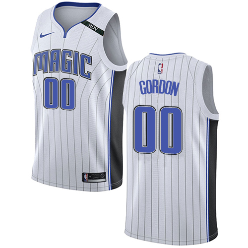 Magic #00 Aaron Gordon White Basketball Swingman Association Edition Jersey