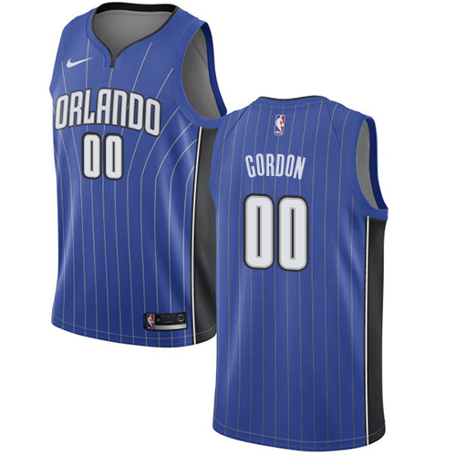 Magic #00 Aaron Gordon Royal Basketball Swingman Icon Edition Jersey