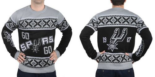 San Antonio Spurs Men's NBA Ugly Sweater