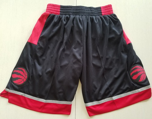 Men's Toronto Raptors Black Statement Edition Swingman Performance Shorts