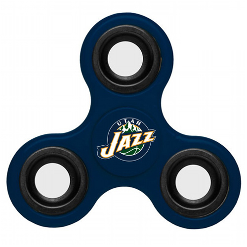 NBA Utah Jazz 3 Way Fidget Spinner B76 - Navy