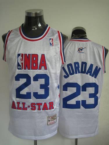 Mitchell and Ness Wizards #23 Michael Jordan 2003 All-Star White Stitched NBA Jersey