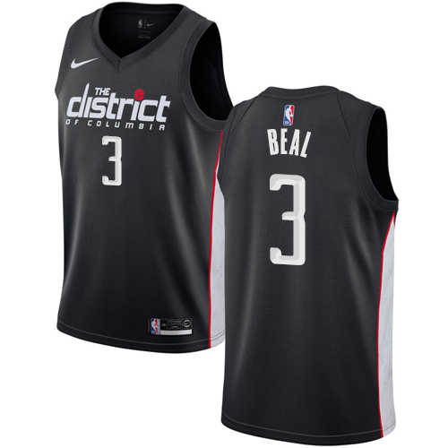 Nike Wizards #3 Bradley Beal Black NBA Swingman City Edition 2018/19 Jersey