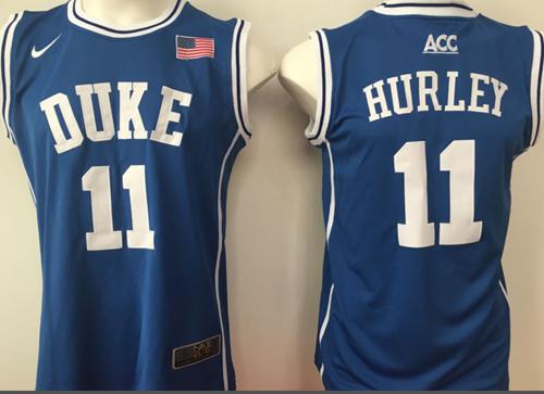 Blue Devils #11 Bobby Hurley Blue Basketball New Stitched NCAA Jersey