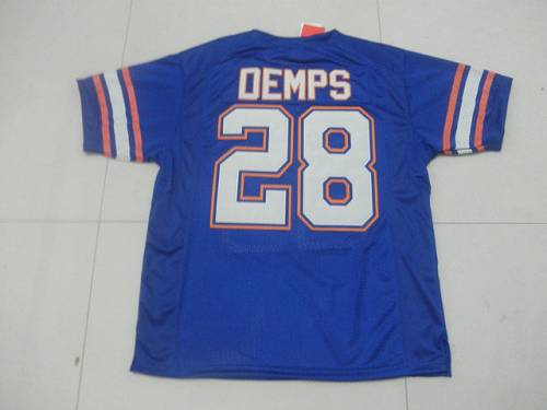 Gators #28 Jeff Demps Blue Stitched NCAA Jersey - Click Image to Close