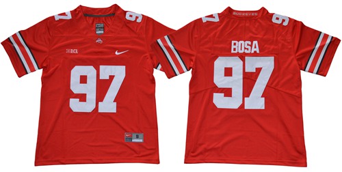 Buckeyes #97 Joey Bosa Red Limited Stitched NCAA Jersey