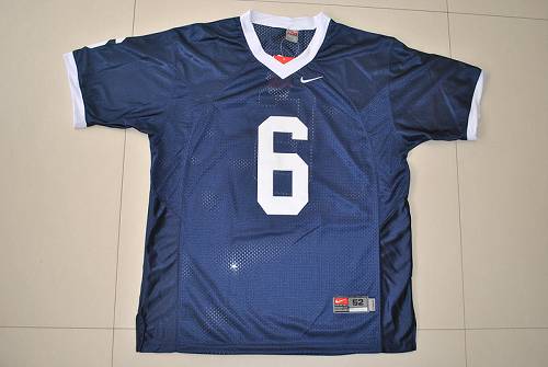 Nittany Lions #6 Navy Blue Stitched NCAA Jersey