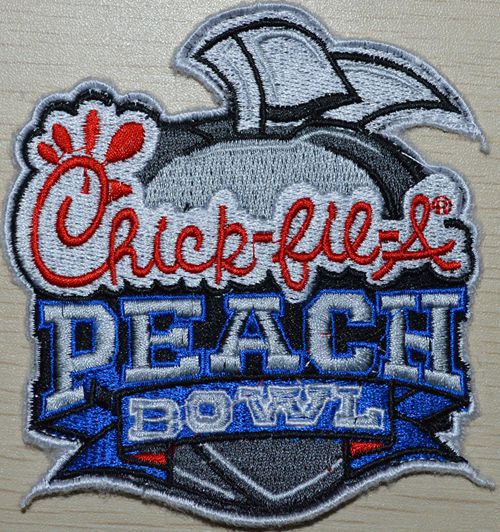 Stitched 2017 Chick-Fil-A Peach Bowl Patch