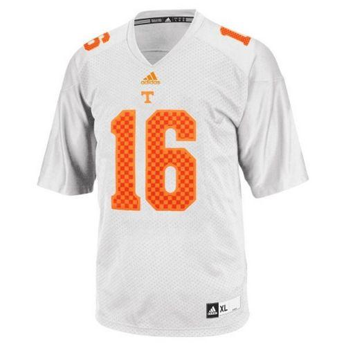 Vols #16 Peyton Manning White New Stitched NCAA Jersey