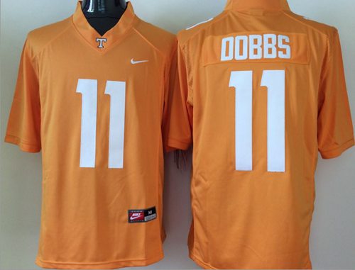 Vols #11 Joshua Dobbs Orange Stitched NCAA Jersey