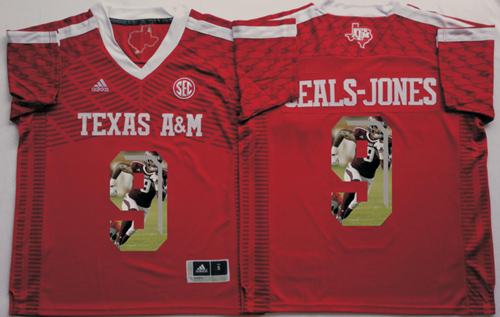 Aggies #9 Ricky Seals-Jones Red Player Fashion Stitched NCAA Jersey