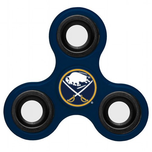 NHL Buffalo Sabres 3 Way Fidget Spinner B99 - Navy