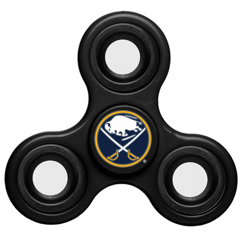 NHL Buffalo Sabres 3 Way Fidget Spinner C99 - Black