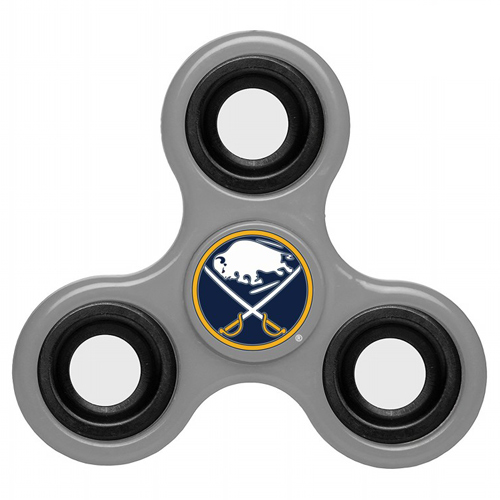 NHL Buffalo Sabres 3 Way Fidget Spinner G99 - Gray - Click Image to Close