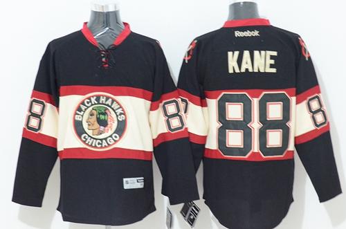 Blackhawks #88 Patrick Kane Black New Third Stitched NHL Jersey