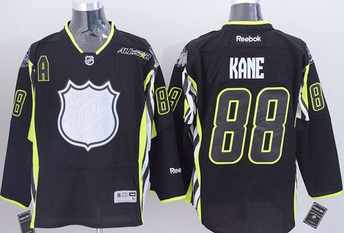 Blackhawks #88 Patrick Kane Black 2015 All-Star Stitched NHL Jersey