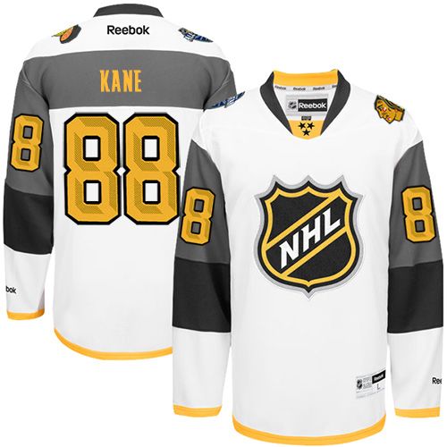 Blackhawks #88 Patrick Kane White 2016 All-Star Stitched NHL Jersey