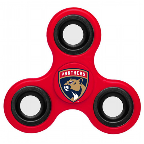 NHL Florida Panthers 3 Way Fidget Spinner A105 - Red