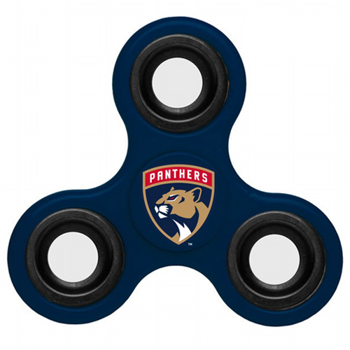 NHL Florida Panthers 3 Way Fidget Spinner B105 - Navy