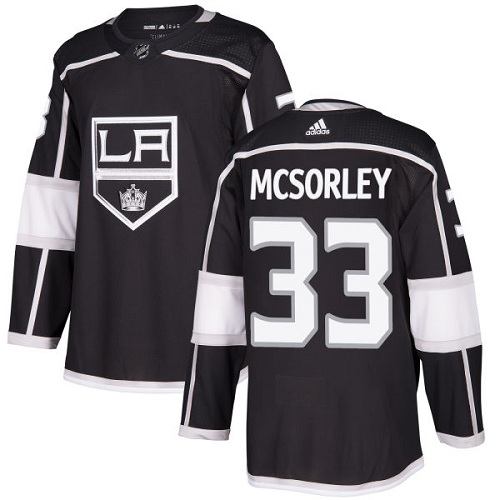 Adidas Kings #33 Marty Mcsorley Black Home Authentic Stitched NHL Jersey