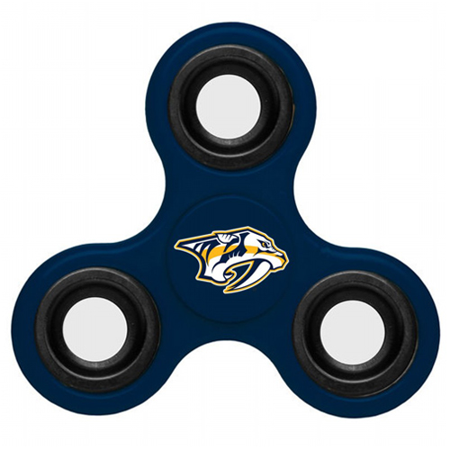 NHL Nashville Predators 3 Way Fidget Spinner B111 - Navy