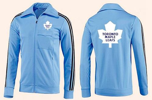 NHL Toronto Maple Leafs Zip Jackets Light Blue - Click Image to Close