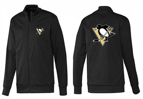 NHL Pittsburgh Penguins Zip Jackets Black-1 - Click Image to Close