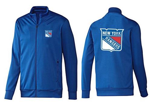 NHL New York Rangers Zip Jackets Blue-2