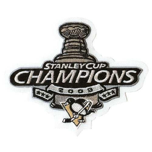 Stitched 2009 NHL Stanley Cup Champions Jersey Patch Pittsburgh Penguins