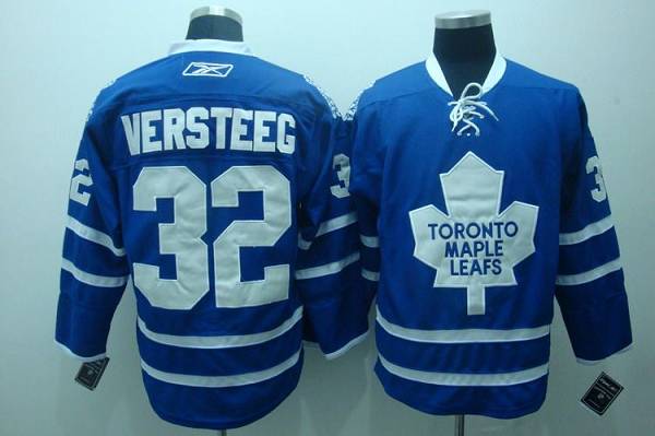 Maple Leafs #32 Kris Versteeg Stitched Blue CCM Throwback NHL Jersey