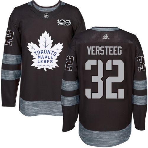 Adidas Maple Leafs #32 Kris Versteeg Black 1917-2017 100th Anniversary Stitched NHL Jersey