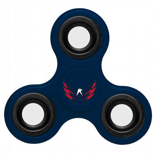 NHL Washington Capitals 3 Way Fidget Spinner B107 - Navy - Click Image to Close