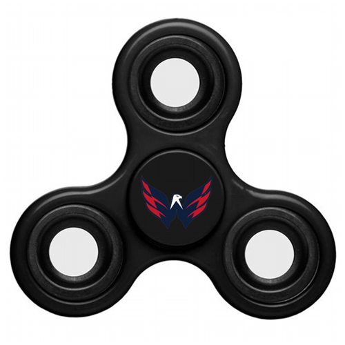 NHL Washington Capitals 3 Way Fidget Spinner C107 - Black