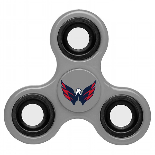 NHL Washington Capitals 3 Way Fidget Spinner G107 - Gray