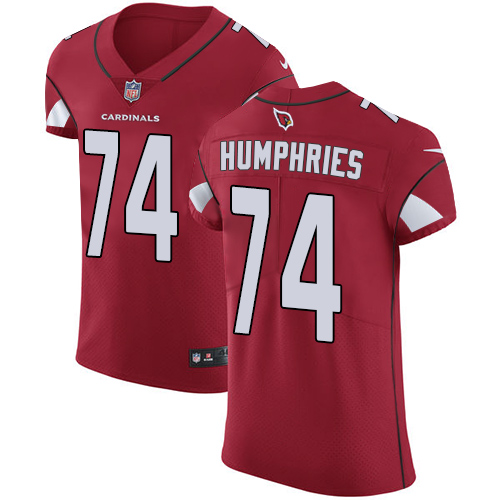 Nike Cardinals #74 D.J. Humphries Red Team Color Men's Stitched NFL Vapor Untouchable Elite Jersey