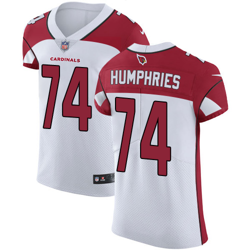 Nike Cardinals #74 D.J. Humphries White Men's Stitched NFL Vapor Untouchable Elite Jersey