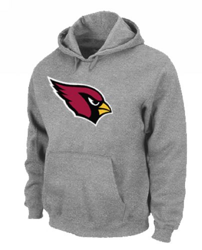 Arizona Cardinals Logo Pullover Hoodie Grey