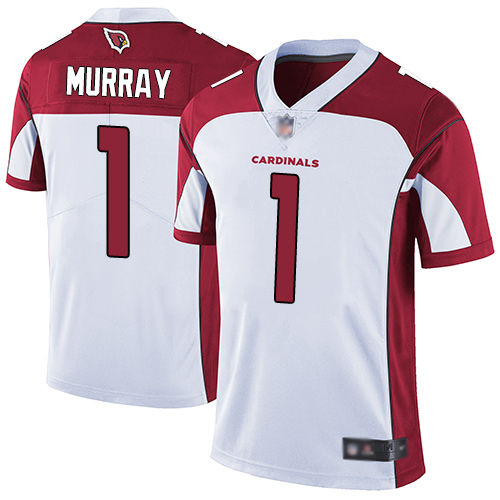 Nike Cardinals #1 Kyler Murray White Men's Stitched NFL Vapor Untouchable Limited Jersey - Click Image to Close