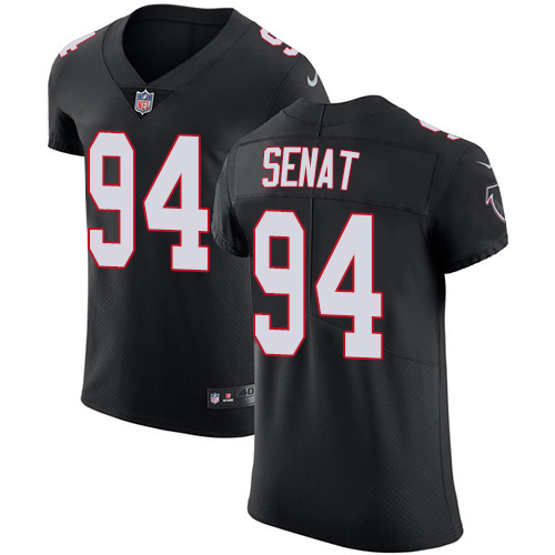 Nike Falcons #94 Deadrin Senat Black Alternate Men's Stitched NFL Vapor Untouchable Elite Jersey - Click Image to Close