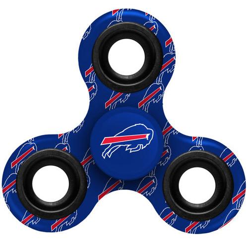 NFL Buffalo Bills Logo 3 Way Fidget Spinner 3F22