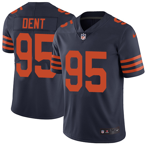 Nike Bears #95 Richard Dent Navy Blue Alternate Men's Stitched NFL Vapor Untouchable Limited Jersey