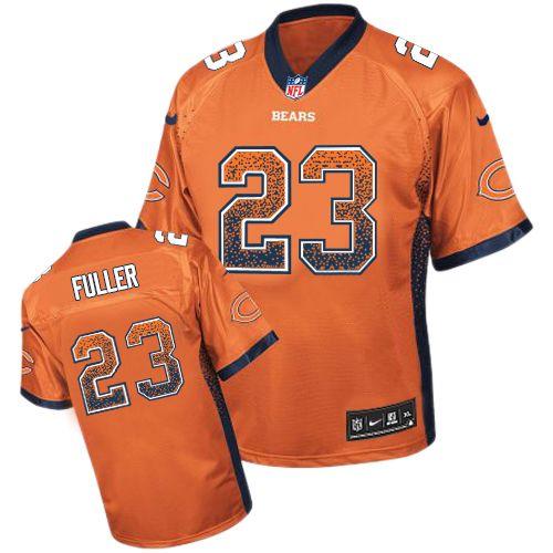 Nike Bears #23 Kyle Fuller Orange Alternate Men's Stitched NFL Elite Drift Fashion Jersey