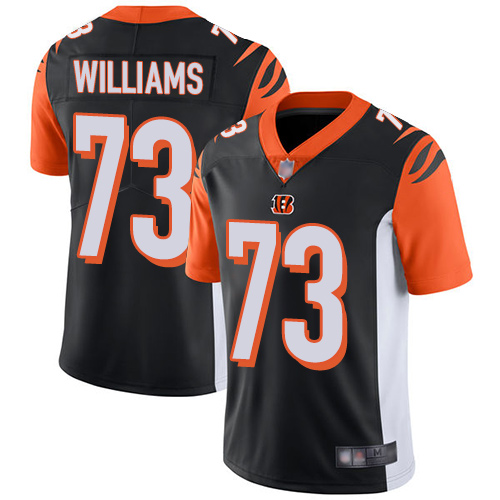 Bengals #73 Jonah Williams Black Team Color Men's Stitched Football Vapor Untouchable Limited Jersey