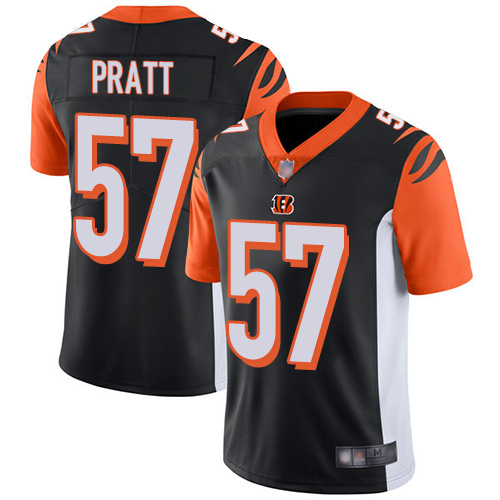 Bengals #57 Germaine Pratt Black Team Color Men's Stitched Football Vapor Untouchable Limited Jersey