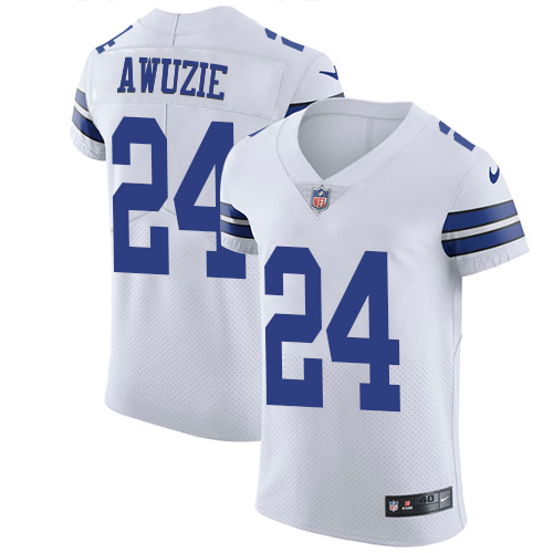 Nike Cowboys #24 Chidobe Awuzie White Men's Stitched NFL Vapor Untouchable Elite Jersey